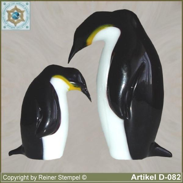 Glastiere, Glasvögel, Glasvogel Pinguin stilisiert